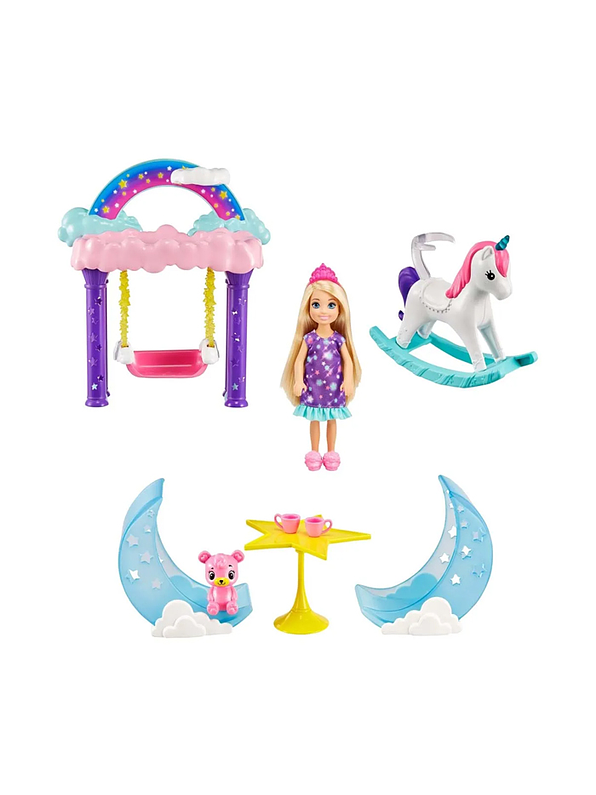 Barbie Dreamtopia Chelsea Columpio Mattel 2