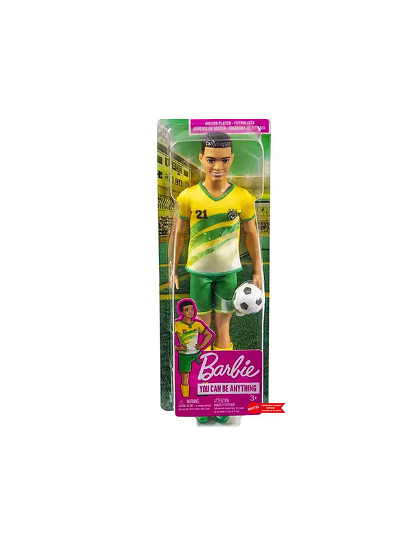 Barbie Muñeco Ken Futbolista Mattel 3