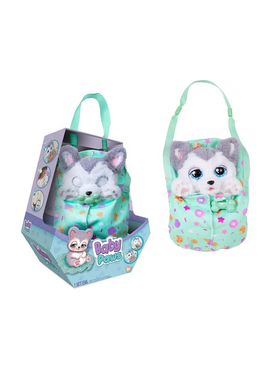 Peluche Interactivo Baby Paws Husky 1