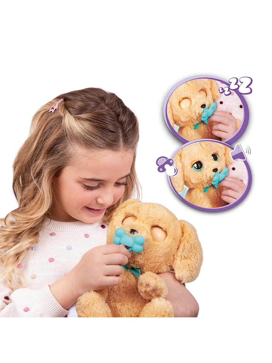Peluche Interactivo Baby Paws Labrador 3