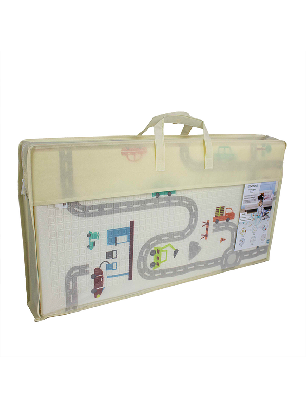 Alfombra Plegable Reversible Fox/cars 2