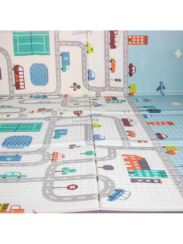 Alfombra Plegable Reversible Fox/cars 3