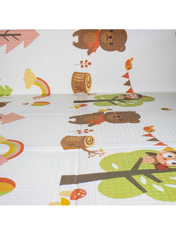 Alfombra Plegable Reversible Fox/cars 4