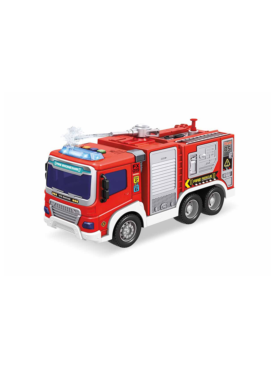 Vehículo De La Ciudad Camión De Bomberos Luces y Sonidos 1