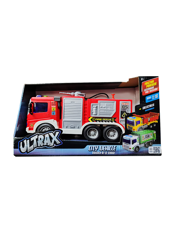 Vehículo De La Ciudad Camión De Bomberos Luces y Sonidos 2