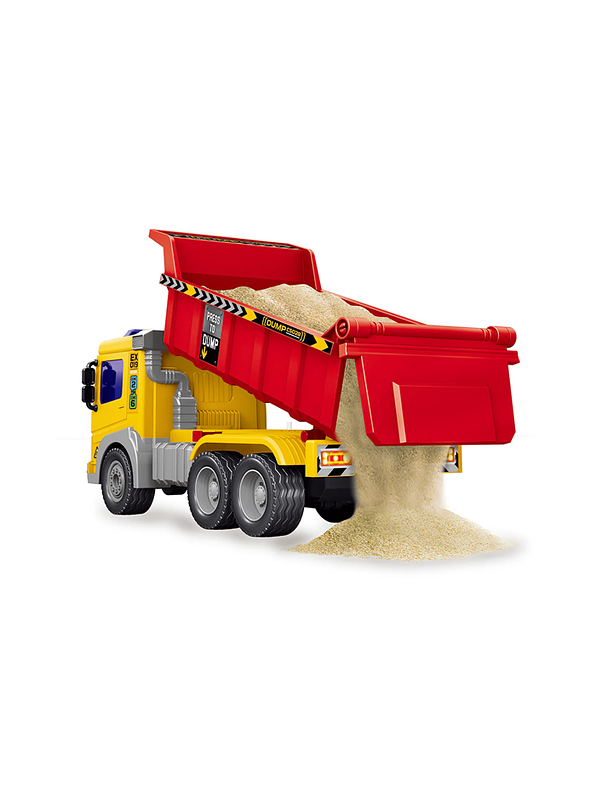 Vehículo De La Ciudad Volqueta Luces Y Sonidos Ultrax 2