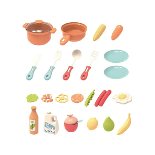 Sweet Home Mi Primera Mini Cocina 26 Piezas