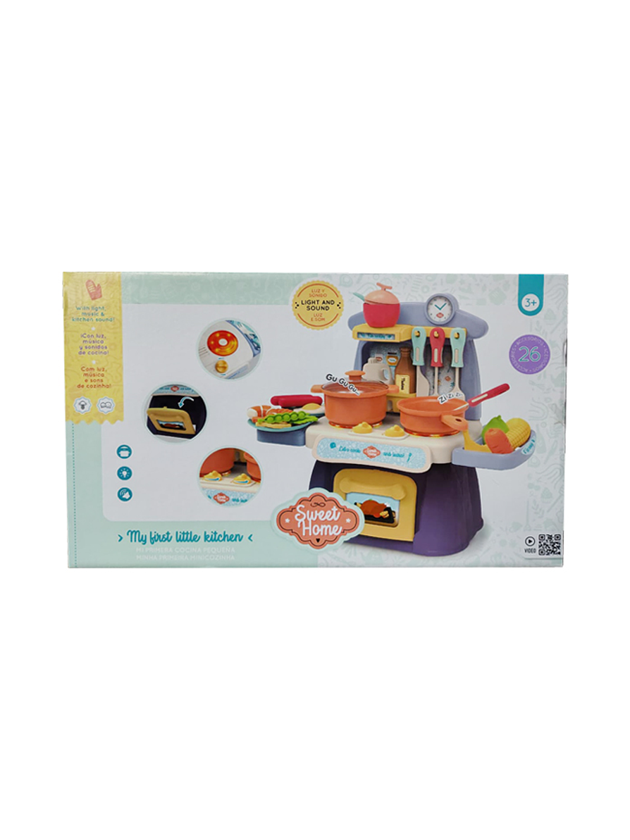 Sweet Home Mi Primera Mini Cocina 26 Piezas 4