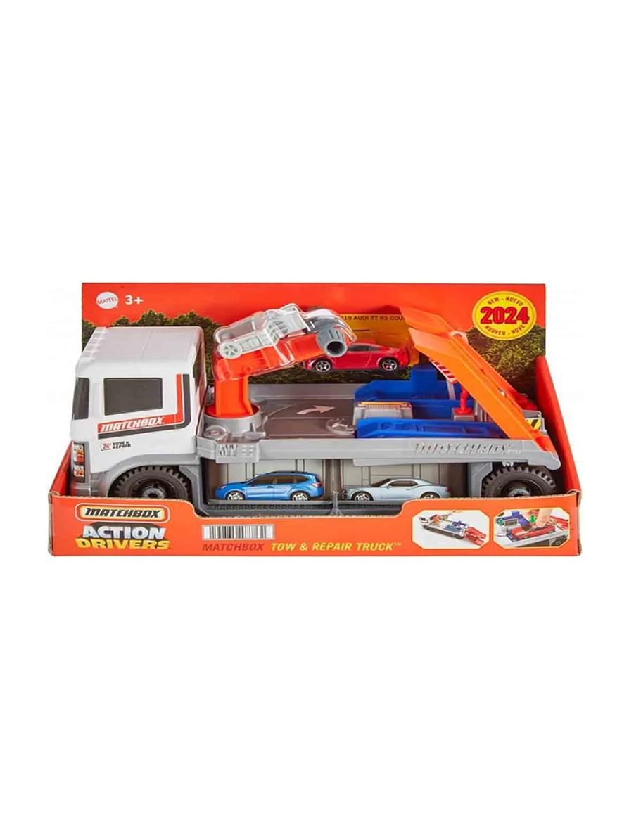 Matchbox Grua + Carro 1:64 2