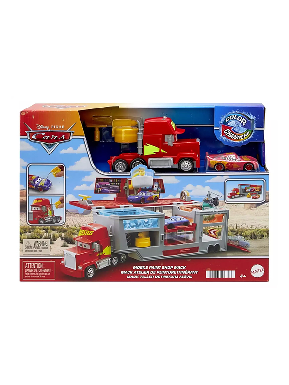 Disney Pixar Mack Taller De Pintura Movil 5