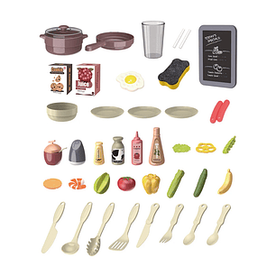 Sweet Home Mi Primer Cocina 42 Piezas