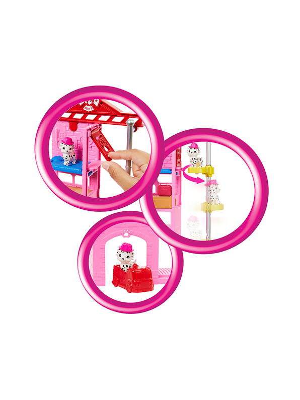 Barbie Profesiones Bombera al Rescate 4