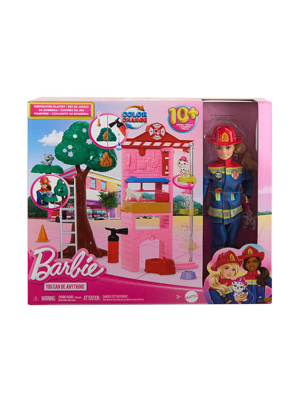 Barbie Profesiones Bombera al Rescate 7