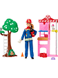 Barbie Profesiones Bombera al Rescate - Miniatura 1