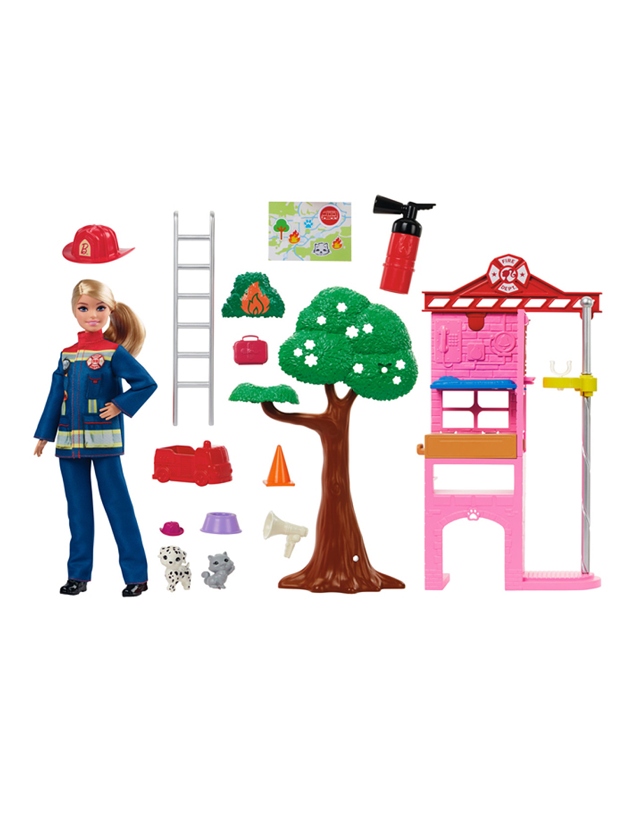 Barbie Profesiones Bombera al Rescate 2
