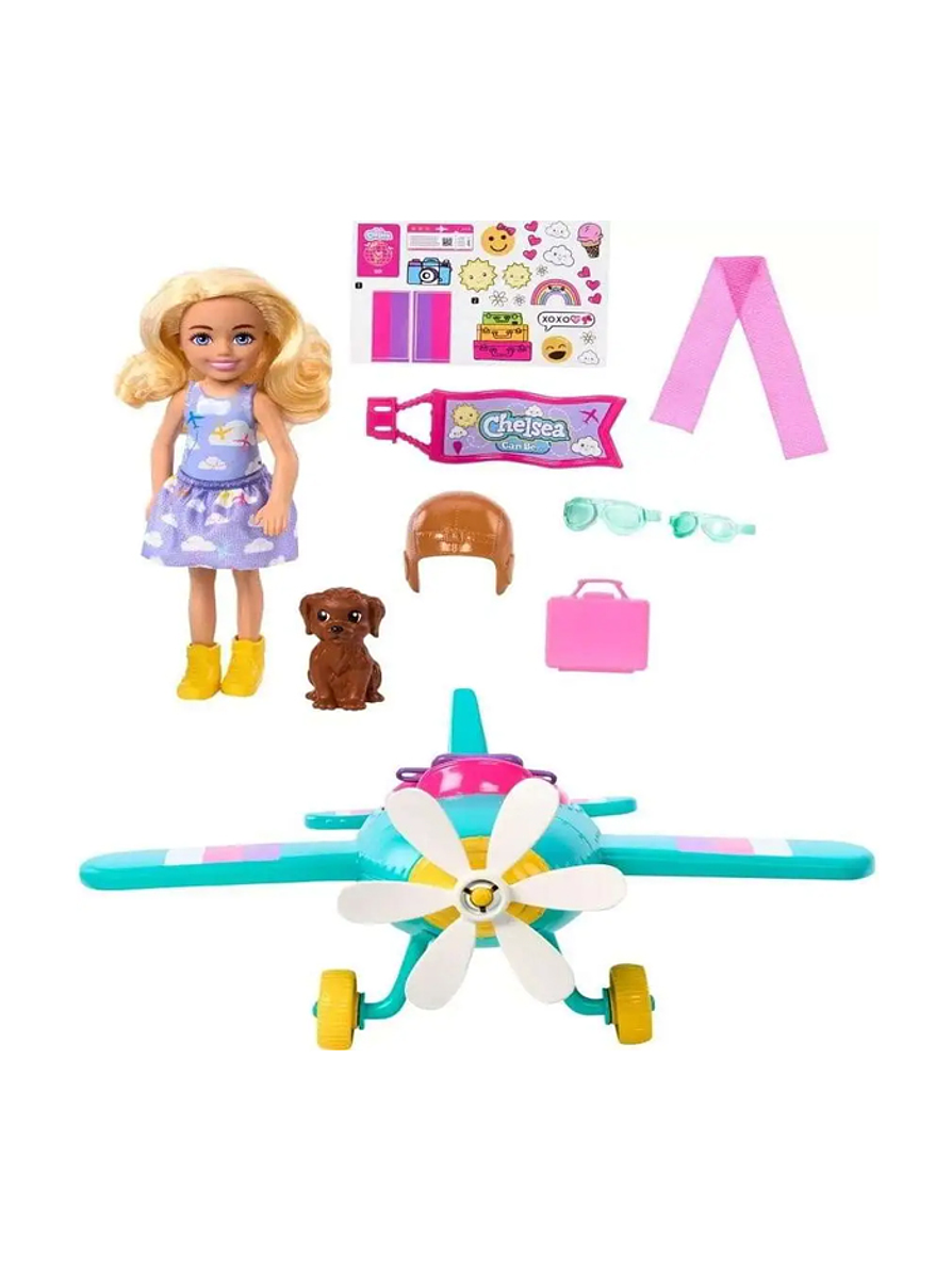 Barbie Chelsea Piloto de Avión 2