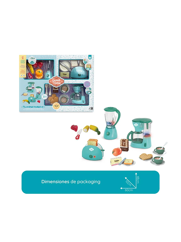 Sweet Home Mi Maravilloso Set de Desayuno 3