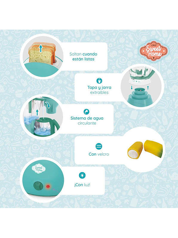 Sweet Home Mi Maravilloso Set de Desayuno 4