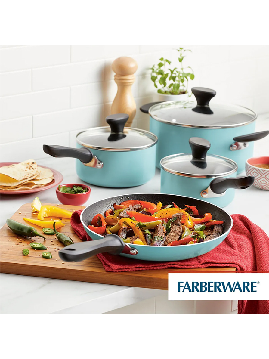 Batería de Cocina Antiadherente 12 Piezas Faberware 3