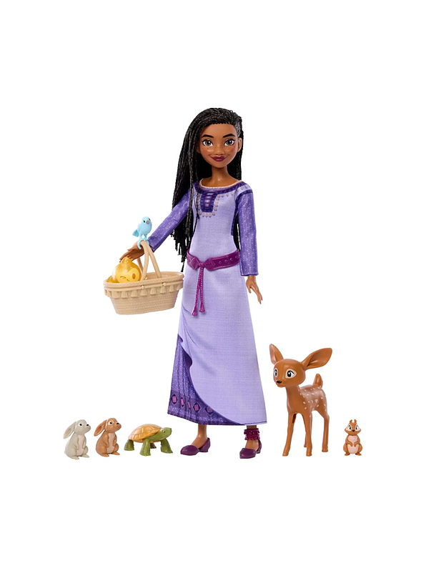 Disney Wish Set Animales Del Bosque Sorpresa De Rosas 1