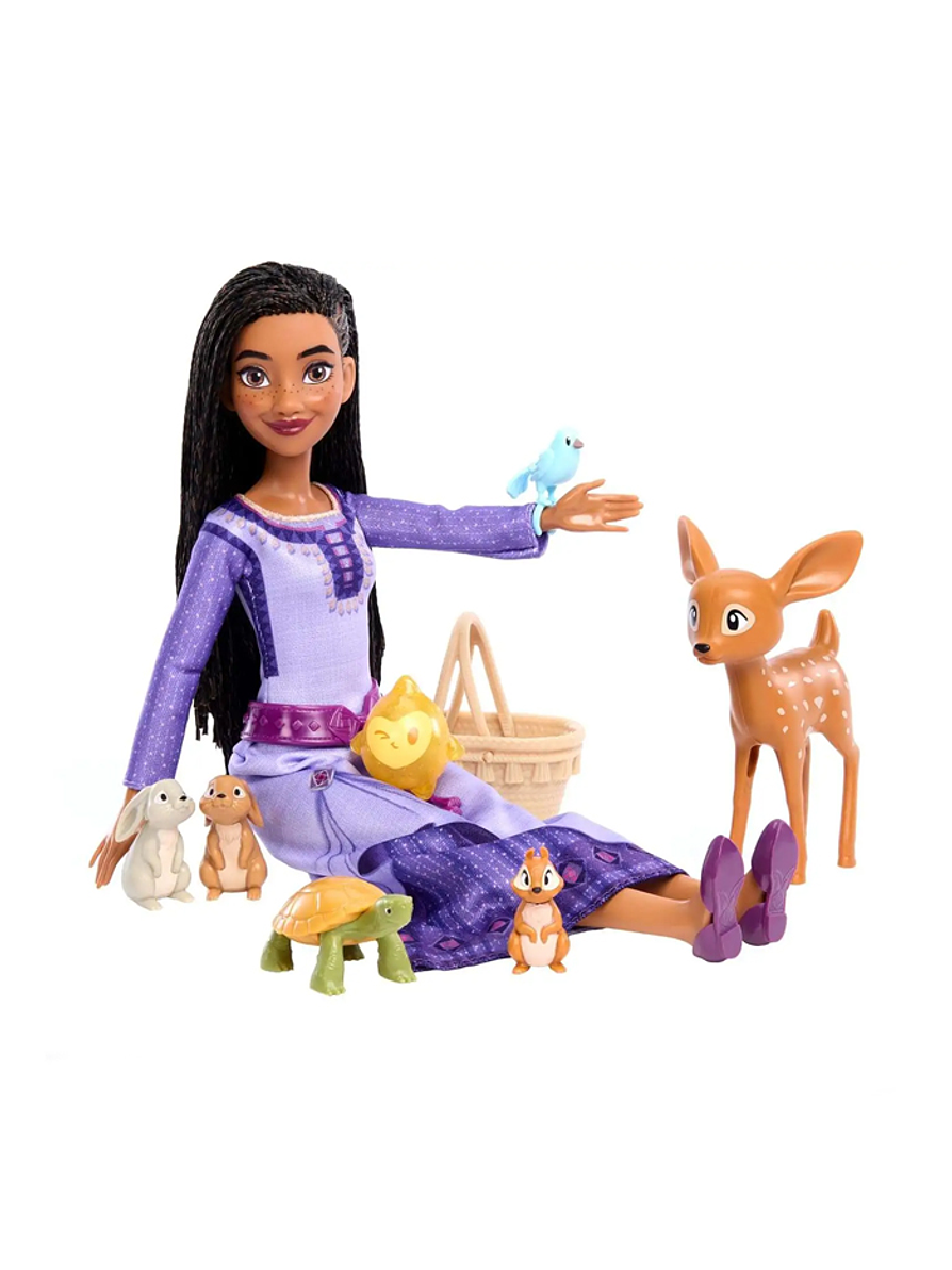 Disney Wish Set Animales Del Bosque Sorpresa De Rosas 2