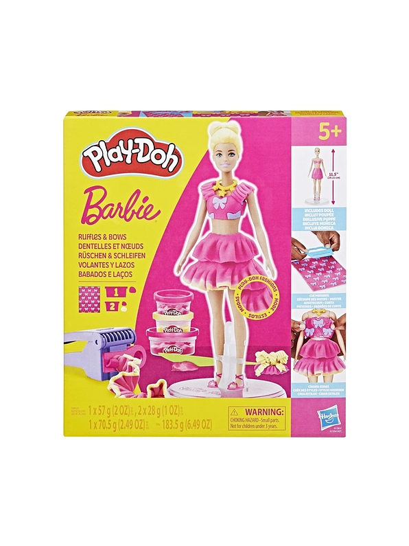 Play Doh Barbie Rosas & Cerquillos Surtidas 6