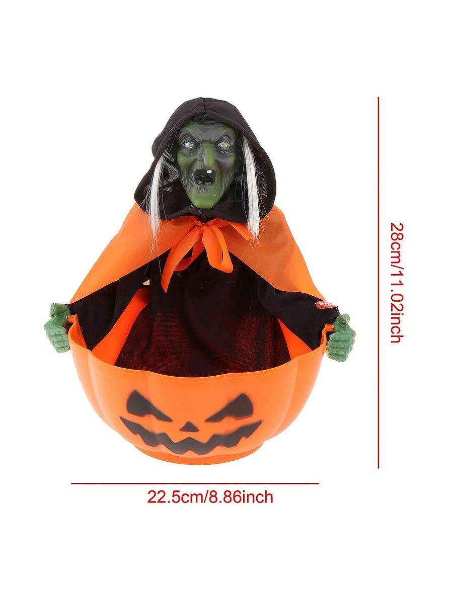 Adorno Decorativo De Halloween Dulcera De Bruja  4