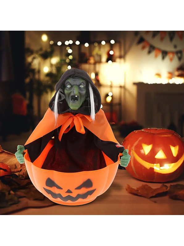 Adorno Decorativo De Halloween Dulcera De Bruja  2