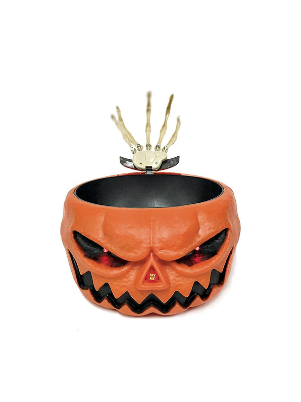 Adorno Decorativo de Halloween Para Dulces Calabaza  1