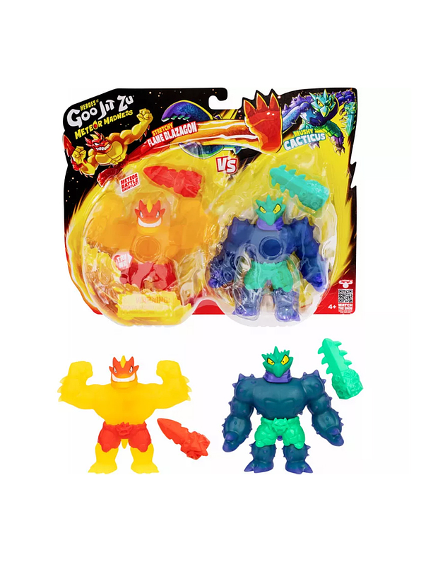 Goo Jit Zu Meteor Madness x2 Figuras Surtidas 1