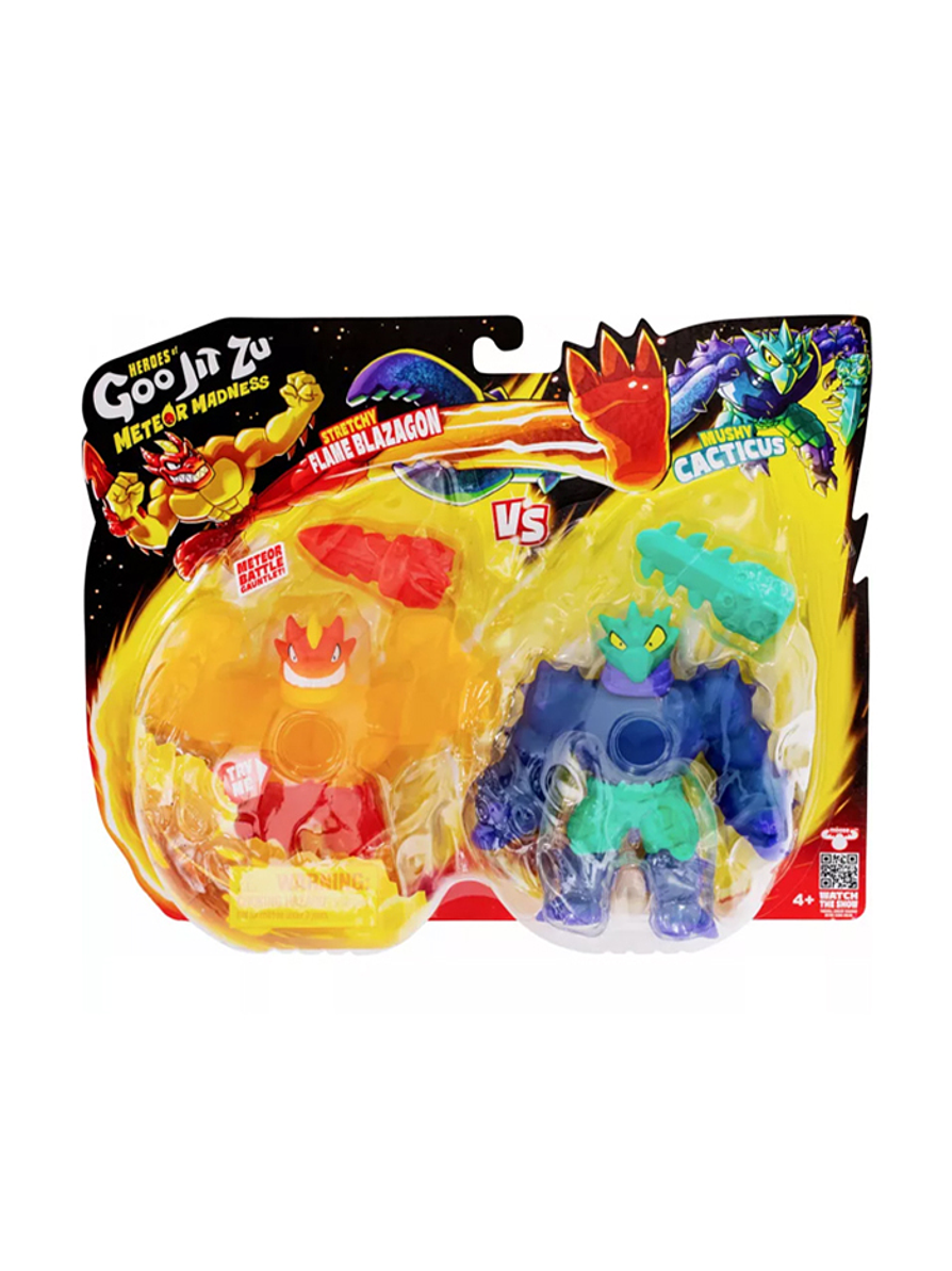 Goo Jit Zu Meteor Madness x2 Figuras Surtidas 6
