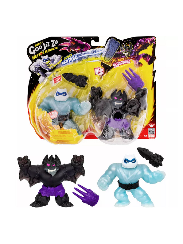 Goo Jit Zu Meteor Madness x2 Figuras Surtidas 2