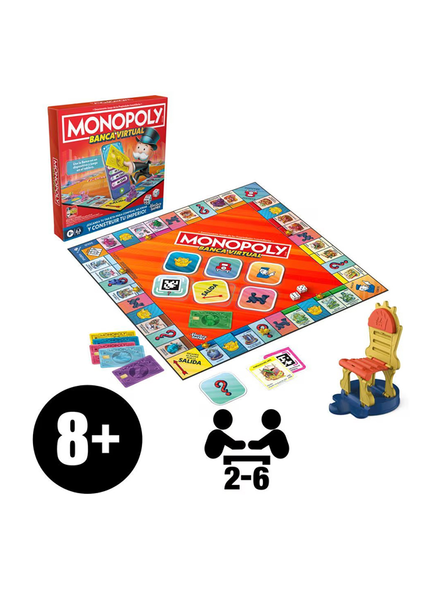 Monopoly Banco Virtual Hasbro Gaming 2