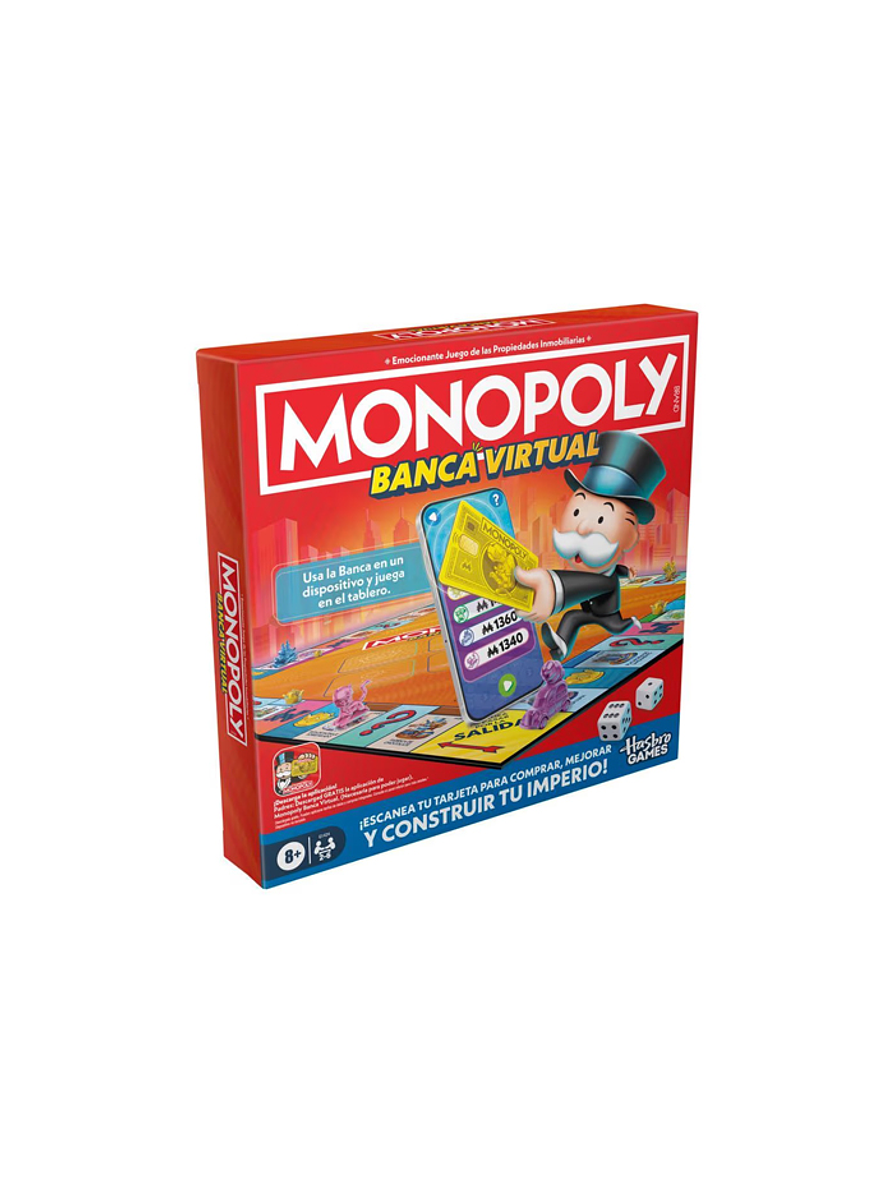 Monopoly Banco Virtual Hasbro Gaming 1