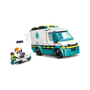 Lego City Ambulancia De Emergencias 