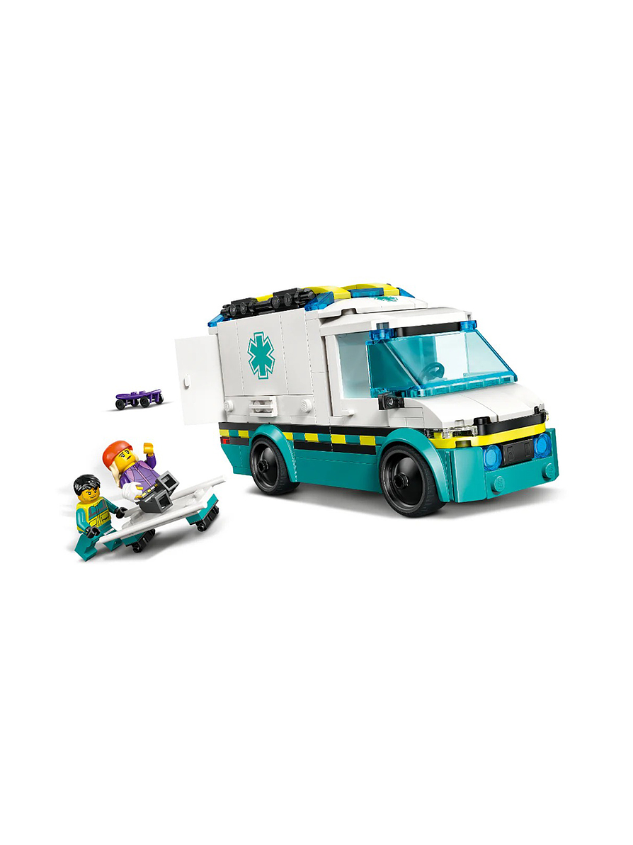Lego City Ambulancia De Emergencias  2