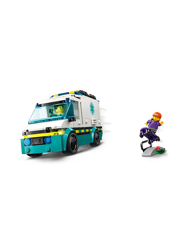 Lego City Ambulancia De Emergencias  4
