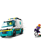 Lego City Ambulancia De Emergencias  - Miniatura 4