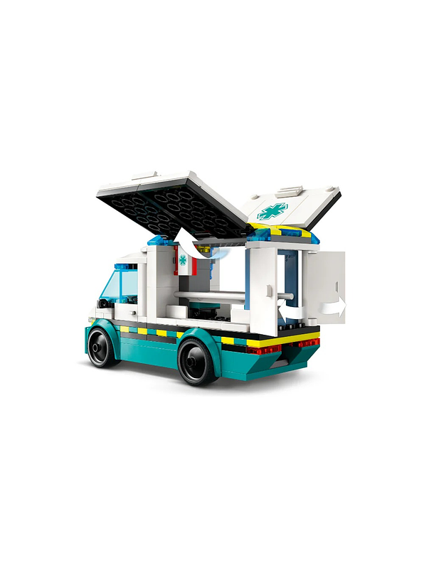 Lego City Ambulancia De Emergencias  5