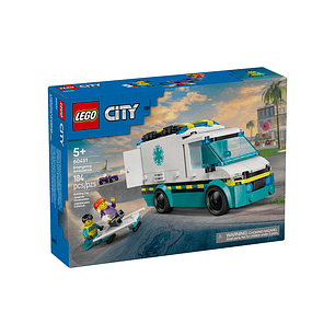 Lego City Ambulancia De Emergencias 
