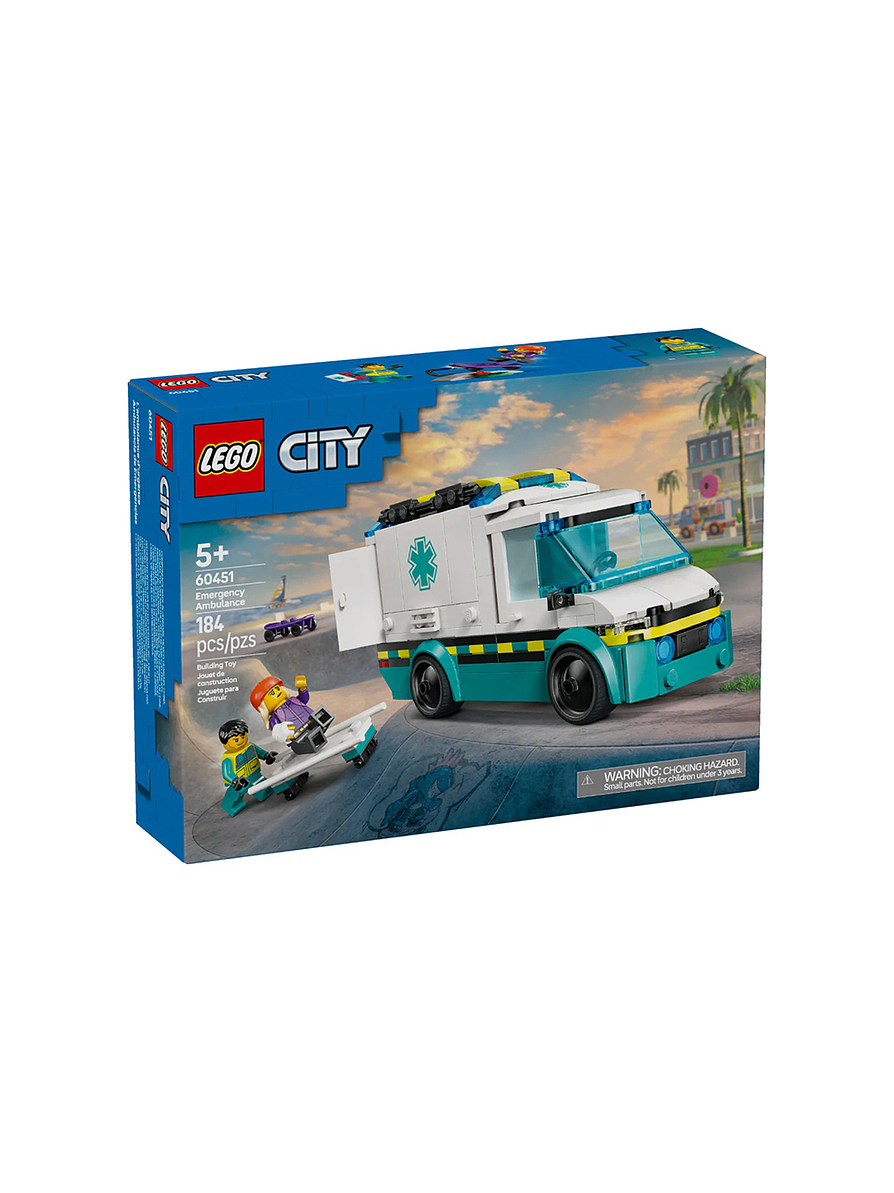 Lego City Ambulancia De Emergencias  1