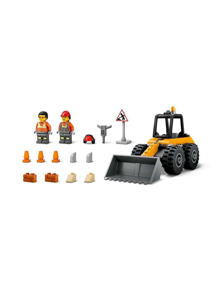 Lego City Cargadora con Ruedas Amarilla  4