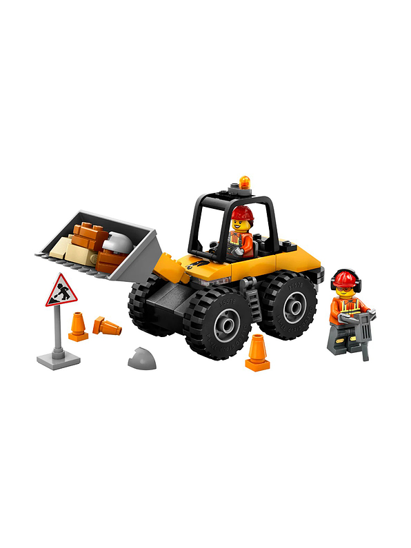 Lego City Cargadora con Ruedas Amarilla  2