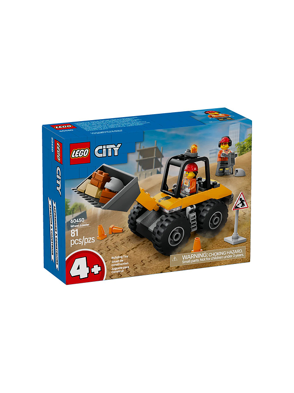 Lego City Cargadora con Ruedas Amarilla  1