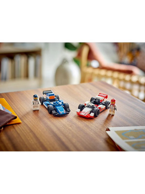 Lego City Coches F1 Williams Racing y Haas F1  5