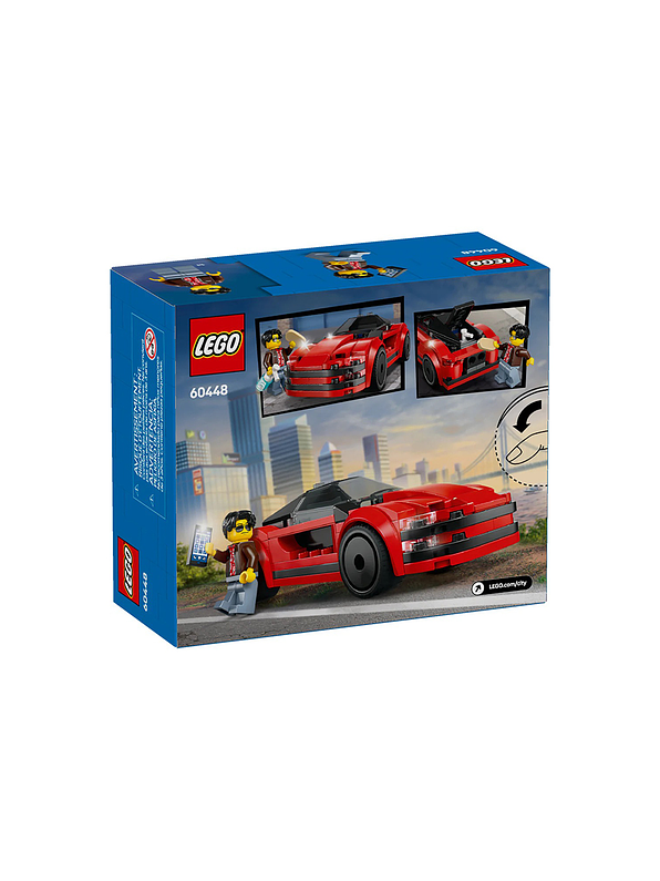 Lego City Deportivo Rojo 3
