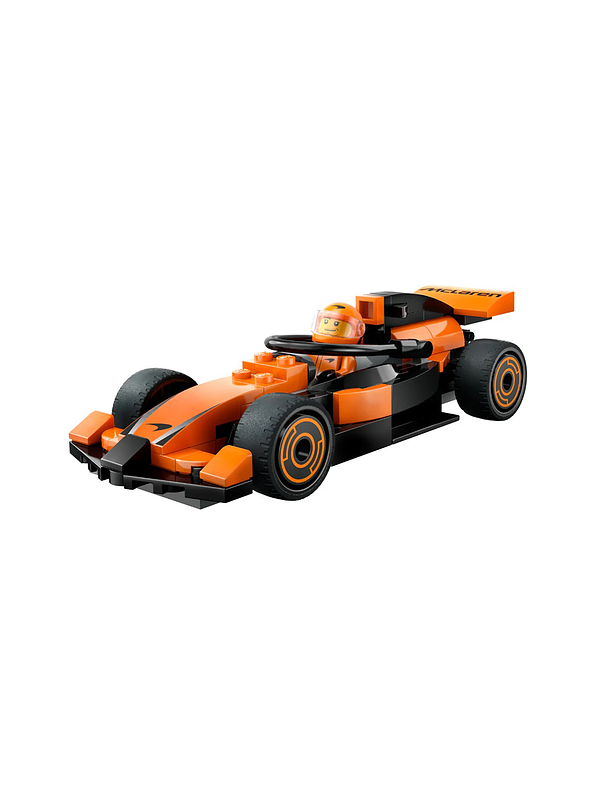 Lego City Piloto F1 Con Coche Mclaren 4