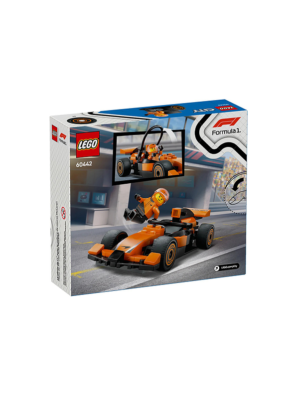 Lego City Piloto F1 Con Coche Mclaren 3