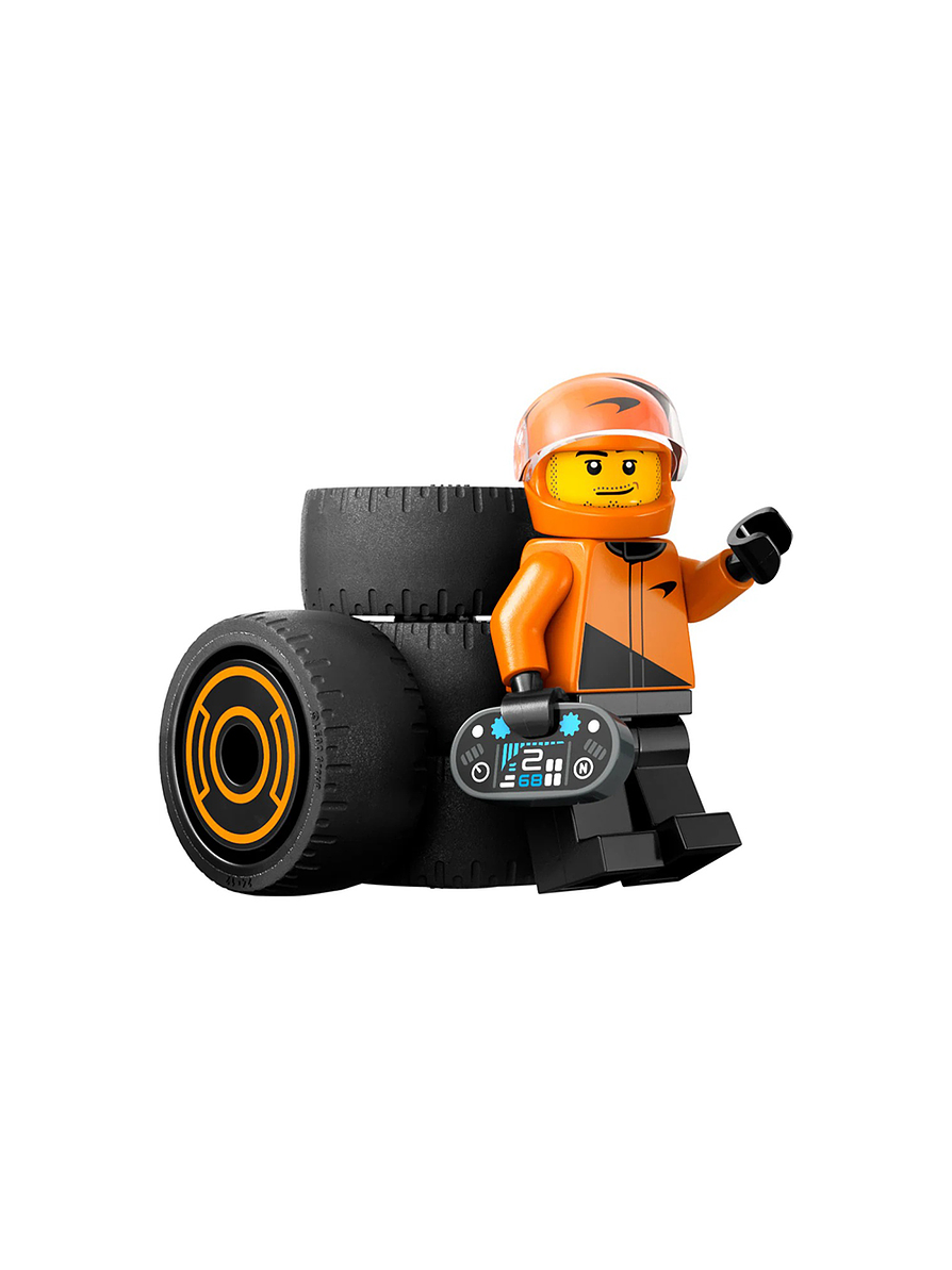 Lego City Piloto F1 Con Coche Mclaren 5