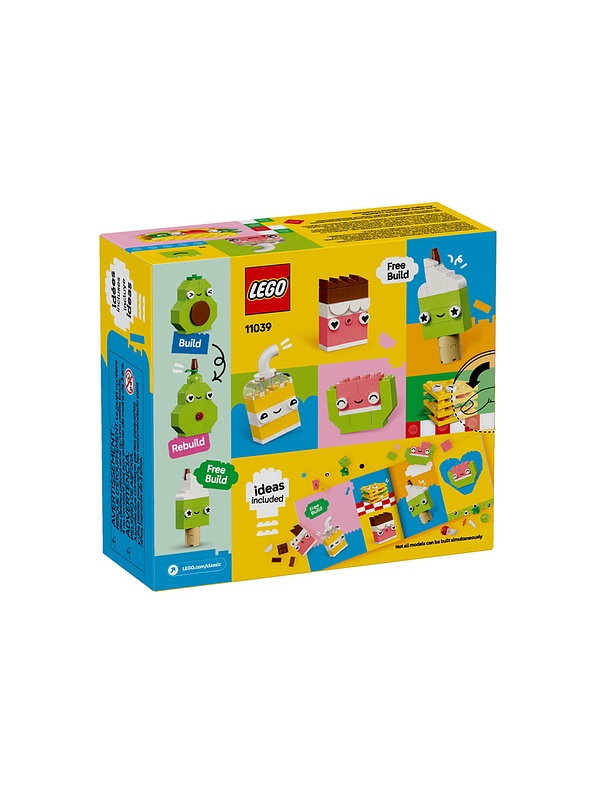 Lego Classic Amigos Nutritivos Creativos  3